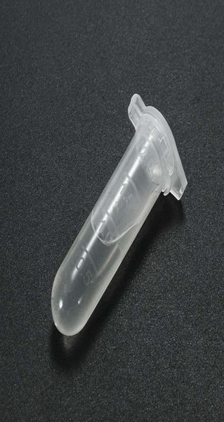 100 шт. Новейшая 2 мл прозрачная прозрачная пластиковая центрифуга пробирки для пробупокюра.