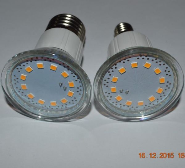 4pcslot SMD2835 3W E27 Spotlight Lamp 220 V RA80 LED LED E14 Spot Lampade a LED bianco caldo 230 V Lampade 240V3550715