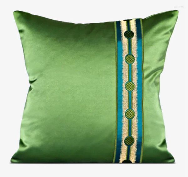 Travesseiro moda verde cool abstrato abstrato decorativo travesseiro/almofadas estojo 30x50 45 50 capa moderna européia decoração de casa