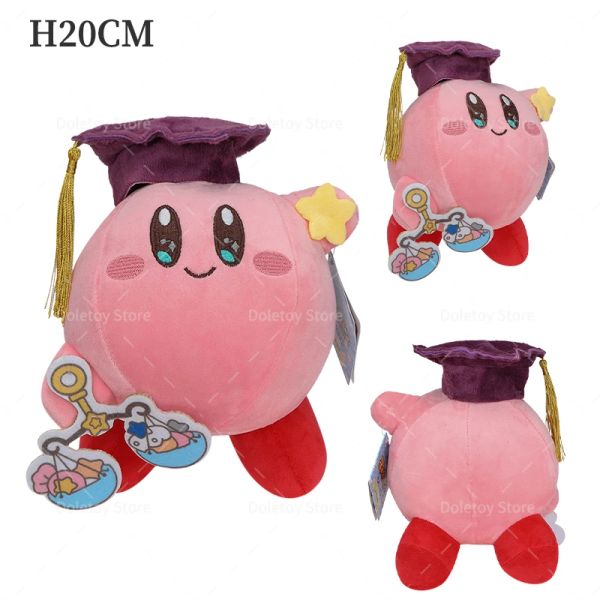 Игра Kirby Plush 12 Знаки зодиака Taurus Leo Virgo Libra Sagritarius Capricorn Kirby Cosplay фаршированные игрушки