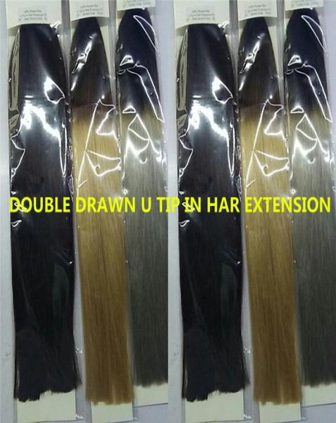 Brasilianer Virgin 100 Human Hair Products 1203903926039039 U Spitze in Haarverlängerung 1 g pro Strang und 100 g pro Pack2179832