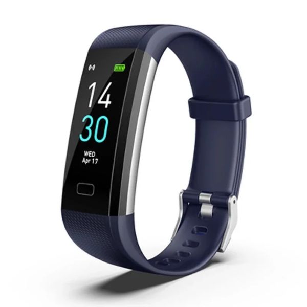 Pulseiras Smart Watch Sports Fitness Atividade Freqüência cardíaca Rastreador de pressão arterial pulseira IP68 Pedômetro de banda à prova d'água para iOS Android