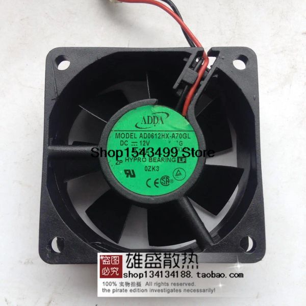 Pad per Adda AD0612HXA70GL 6025 12V 0.23A Fan di raffreddamento a 2 fili