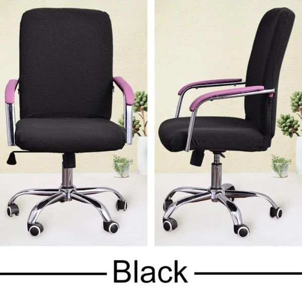 S/m/l Jacquard Office Copertura Coperchio di sedile elastico Coperchio di sedile elastico Stretch Rolting Internet Cafe Seat Case