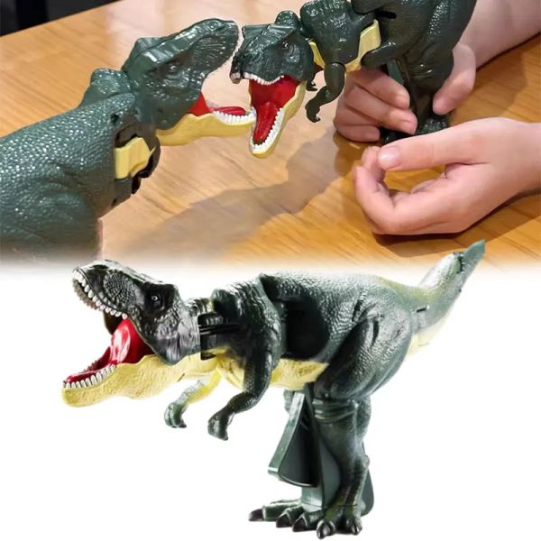 1pc Kinder Dinosaurier Zazaza Spielzeug kreativer batteriefreie Teleskop-Spring-Swing Dinosaurier Zappet Spielzeug Weihnachtsgeschenke für Kinder