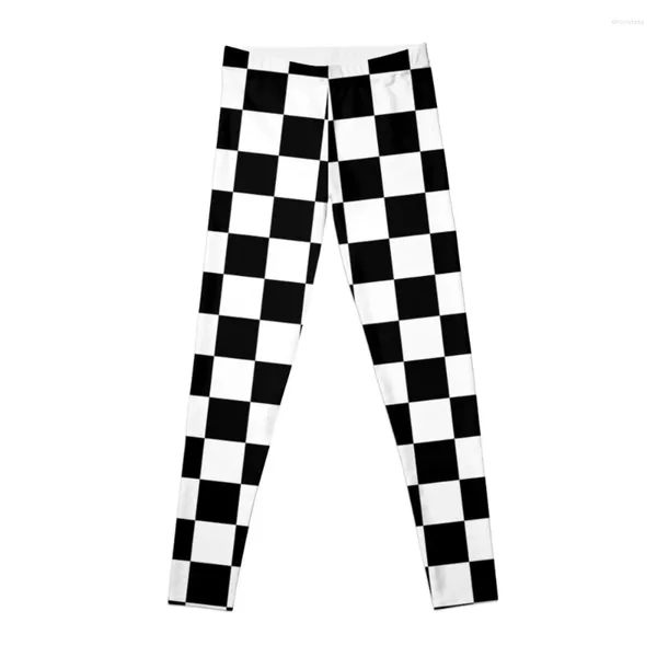 Pantaloni attivi leggings in bianco e nero con leggings a strizzatura da donna con abbigliamento sportivo 2024 WOMENS