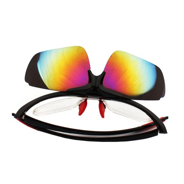 Flip-up lens Binicilik Bisiklet Güneş Gözlüğü Açık Spor Yolu Bisiklet MTB Gözlükler UNISEX RUNGAY BİVİSİ BİSİKLİ GOGGLES GAFAS DE BICICLETA