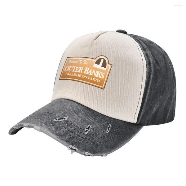 Top Caps Dış Bankalar: Dünya Beyzbol Kapağı Yürüyüş Şapkası Doğum Günü Kadın Şapkaları Erkekler