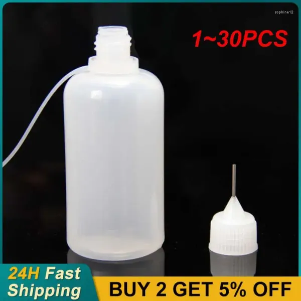Bottiglie di stoccaggio 1-30pcs Multifunctional Agone Conveniente 10-50 ml di capacità di succo liquido Premium di qualità durevole