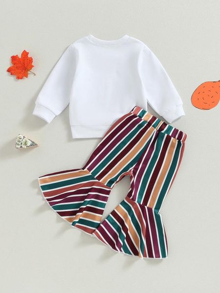 Giyim Setleri Bebek Kız 2 PCS Noel Kıyafetleri Uzun Kollu Ren Geyiği Sökü Taytlar Seti Toddler Giysileri