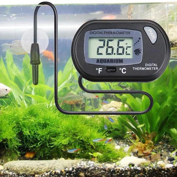 Misurazione dell'umidità digitale Termometro Igrometro GUARGE SENSORE SENSORE LCD Frigorifero Frigorifero Monitoraggio dell'acquario Display interno