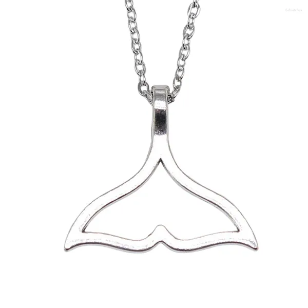 Anhänger Halsketten 1pcs Whale Heckhalle Halskettenmaterialien Schmuck für Männer Basteln Kettenlänge 43 5 cm