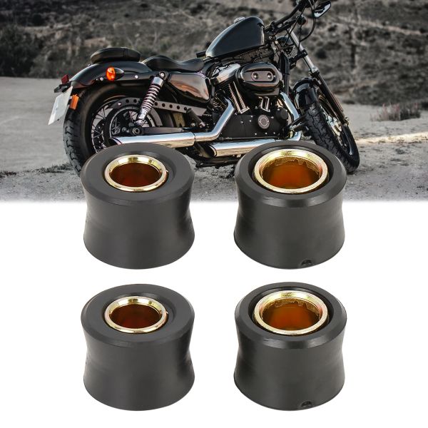 Motoforti 10mm 12mm 13mm Motocicleta Scooter traseira amortecedor de bucha de borracha de borracha de borracha Bucha 2/4/5/6/10 PCs