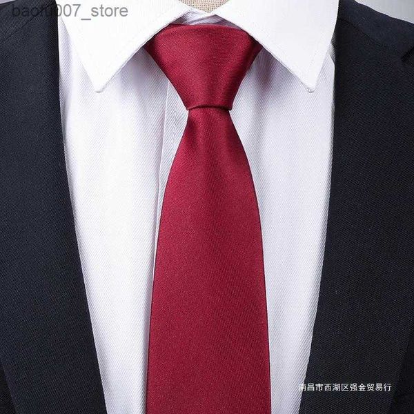 Ties cravatte rossa felice cravatta da uomo nodo da sposa gratis sposa abito da uomo pigro affari zipper wedding fashion