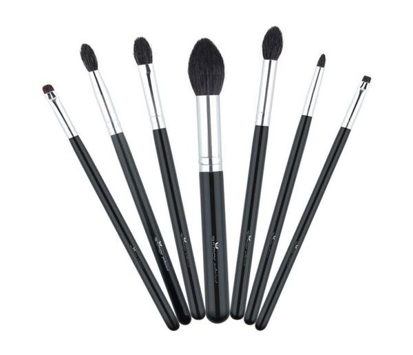 Anmor Hochqualität 7 PCs Make -up -Pinsel -Set Professionelle Make -up -Pinsel Ziegenhaarbrochas Maquillaje Bk 142 Make -up -Tools3394328