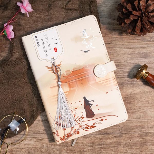 Notebook in stile cinese carino notebook beautiful diary freehand sketching scuola taccuino stazionamento regalo per studente note