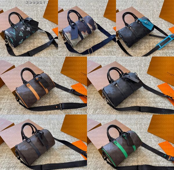 Bolsas de grife feminino mini bolsas de mochila graffiti bolsas de impressão de letra mantêm os sacos de ombro da marca de luxo para casais Boston Bag Sags