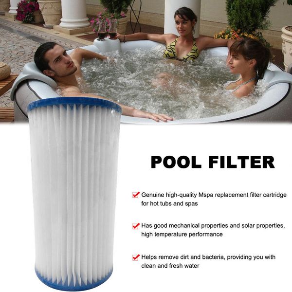 Cartucce per filtro per acqua piscina Tipo A o Cartuccia filtro di tipo C Polca Cartuccia filtro di sostituzione della pompa per piscina