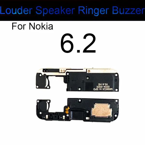 Altoparlante inferiore per Nokia 5.4 6.2 7.2 /x7 2018 8.1 Loud Shoor Sone Sonente Ringer Module Flex Cavo Repair Repair Nuovo