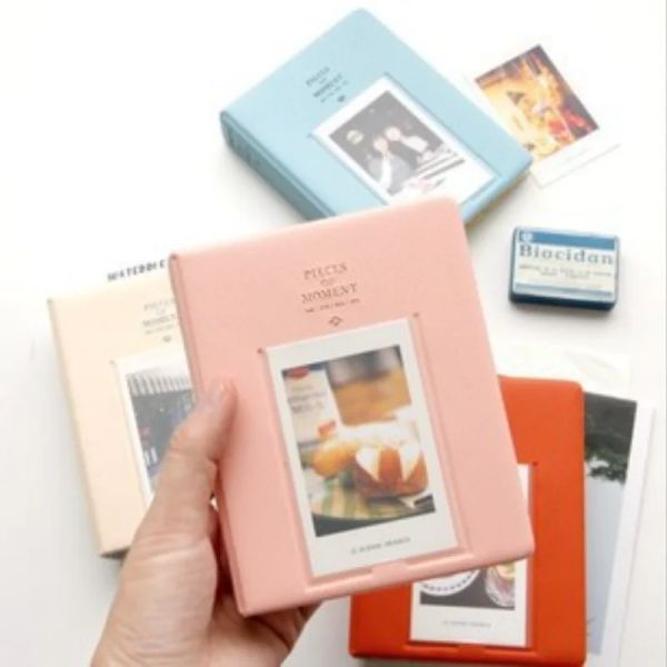 64 bolsos para mini álbum de fotos Mini Instant Picture Case Storage para Fujifilm Instax Mini Film Instax Wedding Photo Álbum