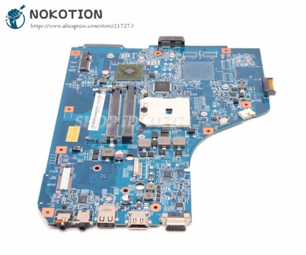 NOKOTION NOKO DO MOTER PARA ACER ASPIRE 5560 5560G Laptop Placa -mãe MBRNW01001 48.4M702.011 Placa do sistema DDR3 Socket FS1 Test Good Good Good Good Good Good Good Good