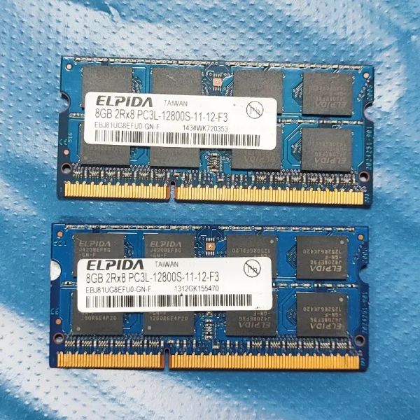 Rams Elpida Rams DDR3 8GB 1600 МГц 1.35V память ноутбука DDR3 8GB 2RX8 PC3L12800S11 Memoria 204PIN Memoria 204PIN