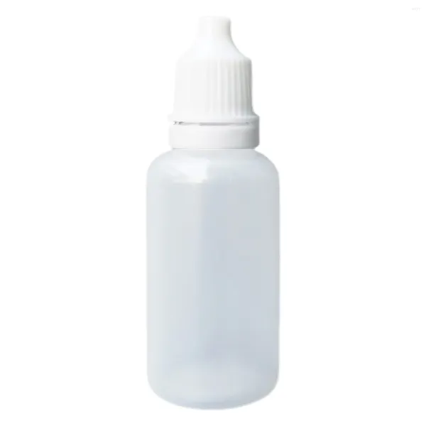 Garrafas de armazenamento Plástico pecamível gotas de olho vazio líquido Óleo essencial Squeeze garrafa pequena para casa e viagens