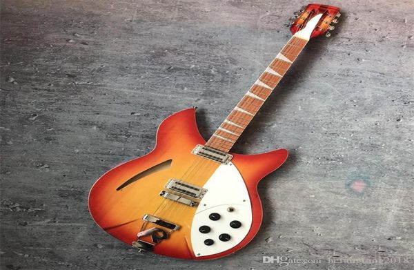 Fabry Custom Direct S 39inch 12string Gitarre Rickenback E -Gitarre 360 mit zwei Ausgängen Mahagoni Fingerboard mit 9826465