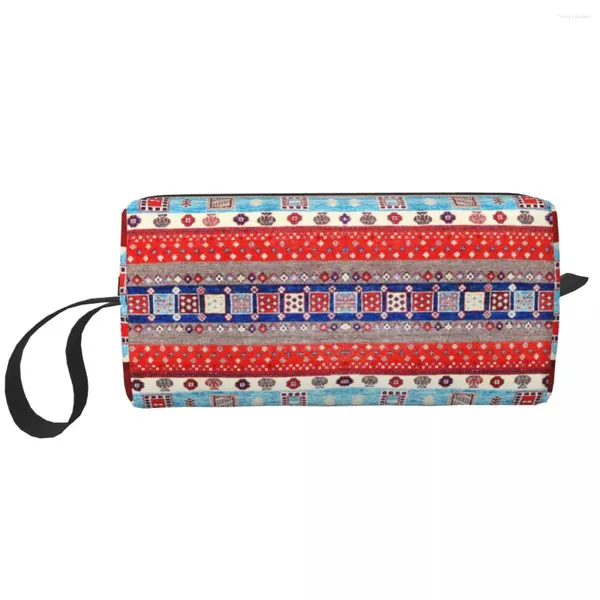 Stume da stoccaggio personalizzate tradizionale antichissima borsa da toeletta in stile marocchino per trucco cosmetico bohémien Ladies Beauty Dopp Dopp Case