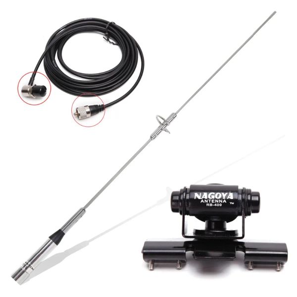 Radio Baofeng Nagoya NL770S Dual Band UHF/VHF 144/430MHz 150W 2.15/3.0DBI Antenna SL16/UHFJ/M Tipo Car Radio Mobile Antenna radio