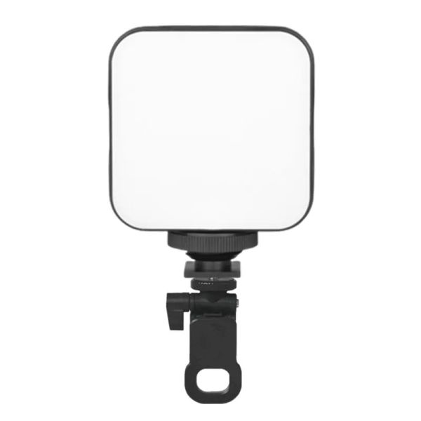 Zubehör tragbares LED -Selfie -Licht für iPhone Samsung Mobiltelefon Laptop Clip Ring Flash Fill Video Photo Klingelfotografie Lampe