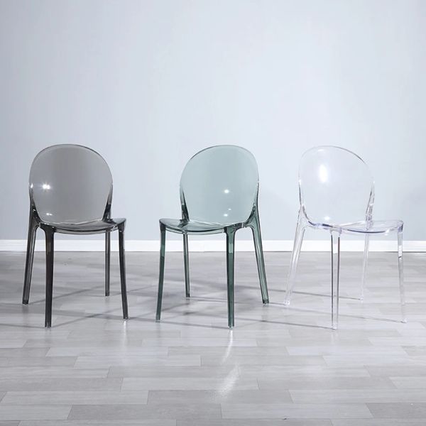 Прозрачная отдельная офисная гостиная стулья акцент тщеславие дизайн макияжа скандинавский стул Расслабляющий Fauteuil Home Furniture YX50LC