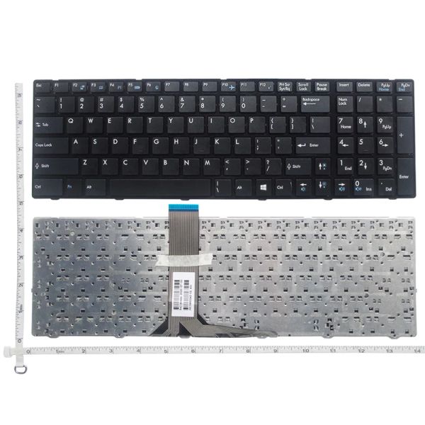 Keyboards novos para MSI MS16GA MS16GB MS16GC MS16GH MS16GD MS16GF Laptop US Keyboard V139922CK1 V139922IK1 V123322CK1 V12322IK1