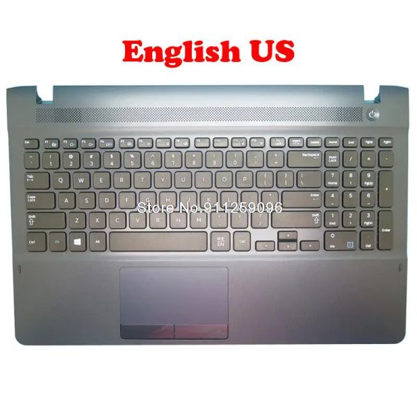 Quadros np270e5j 270e5j laptop palmrestkeyboard para samsung inglesa nos russia ru de peru TRR francês arfr da América Latina