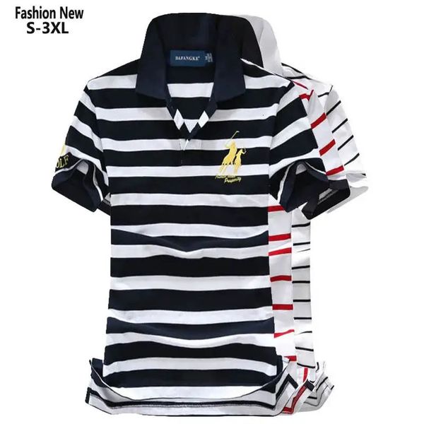 Fashion Summer Womens Polos Shirts Casual Striped Cotton Embrand Brand Chemise Femme Lapel Sports Tees Slim Ladies Tops 240409