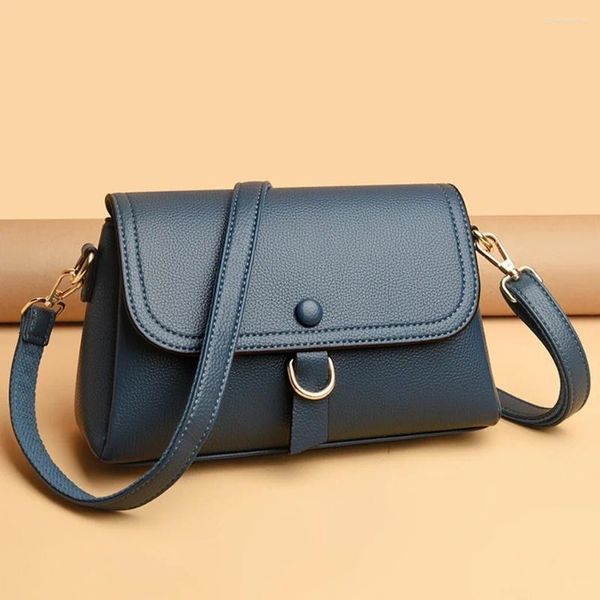 Borse a tracolla autentica marca di alta qualità in pelle morbida borse da donna 2024 Designer di borse di lusso da donna Crossbody