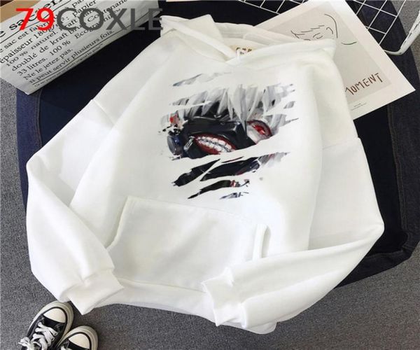 Anime japonês Tokyo Ghoul Hoodies gráficos homens kawaii lounge use roupas desenho animado kaneki ken streetwear unissex sweetshirts masculino x2400336