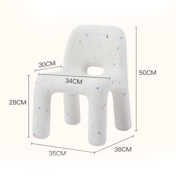 Sedia per bambini lazychild backrest baby sgabelli bassi mini mini stile moderno cambio di scarpe sgabelli piccoli sgabelli da sedia in plastica panca