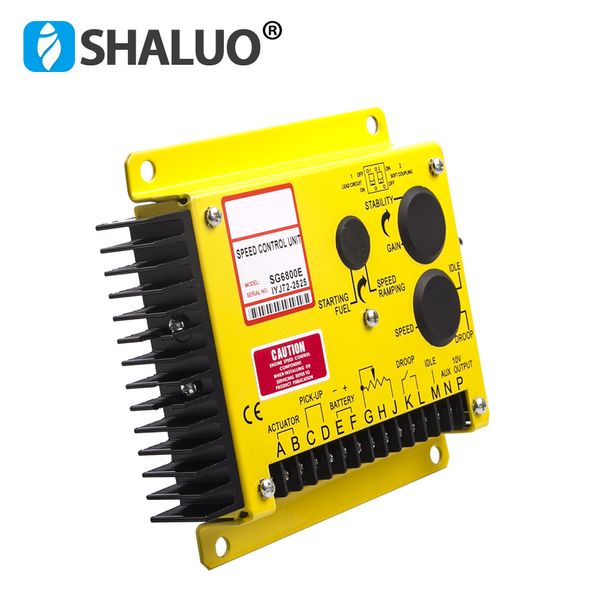 8A SG6800E Stromerzeuger Speed Controller Motor Governor Board mit Chip DC Motor Steuermodul Dieselgenerator Accessorie