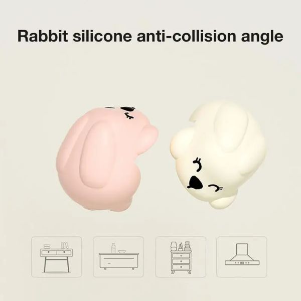 Tavolo protettore bunny design per bambini prodotti di sicurezza in silicone protezione angolare angoli a prova di bambino e angolo di bordi