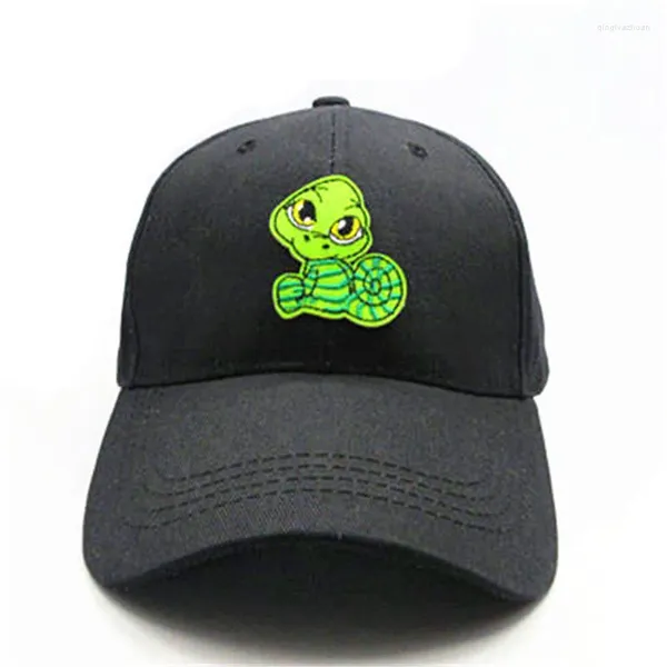 Caps de bola 2024 Cartoon Snake Bordertery Cotton Baseball Cap hip-hop Snapback ajustável Chapéus para homens e mulheres 123