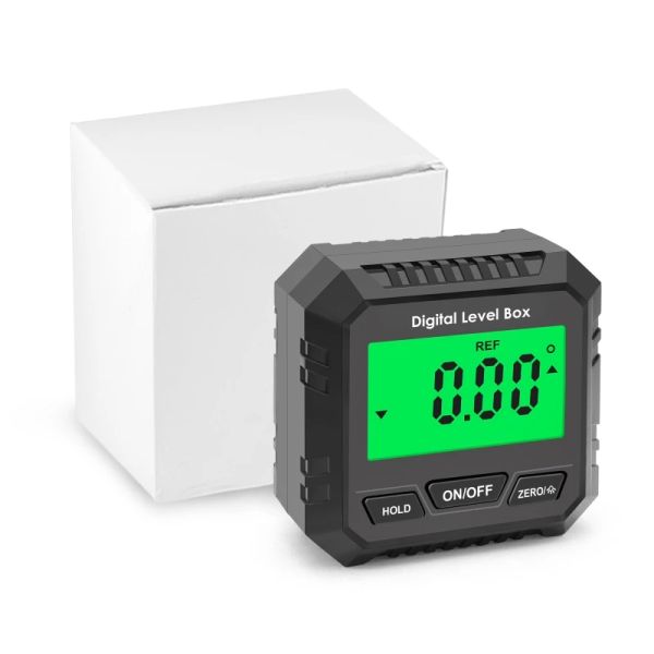 Digital Level Gauge Mini Finder Level Box Basebacklit LCD -Kegelmesser Neigungsmesser für Tischlerei