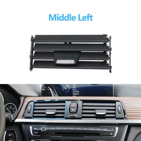 Auto Fronte anteriore Air Air Vent Outlet Grille AC Clip Repair Kit per BMW 1 2 3 4 Serie F20 F22 F30 F31 F32 F33 F36