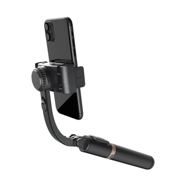 Gimbals Q08 Smartphone Gimbal Smartphone Bluetooth Bluetooth Stabilizzatore portatile con Tripode Selfie Stick pieghevole Gimbal per il telefono smartphone