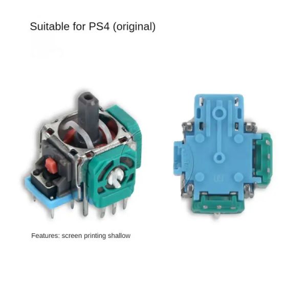 2pcs/lote 3pin 3d Rocker 3D Analog Stick Joystick Module para PS5 PS4 PS3 Controlador Potentiômetro Substituição