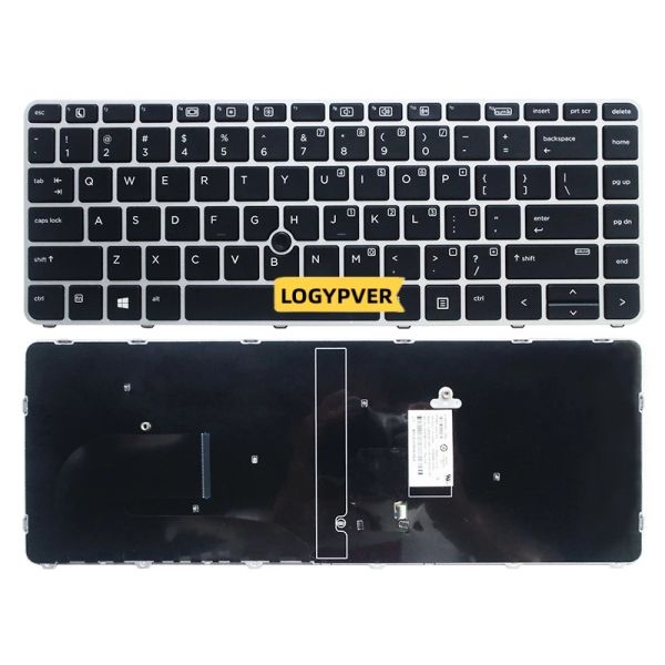 Teclados nos EUA Teclado de retroiluminação em inglês para HP Elitebook 840 G3 840 G4 745 G3 745 G4 848 G4 HSTNNI33C4 836308001 NSKCY2BV Luz de fundo