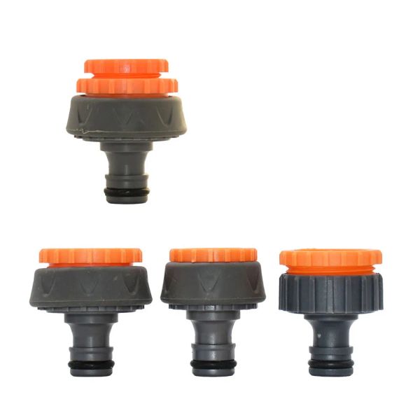 1/2 '' '3/4' '1' 'TAP MANGUEIRA RÁPIDO VÁLVULA CONCENCIMENTO OD16MM 20mm 32mm Mangueira de jardim Adaptador de pistolas de água