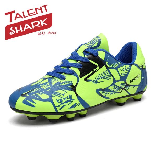 Sneaker Lange Spikes Kinder Fußballschuhe Training Fußball Boys Schuhe Kinder Nonslip Sport Sneakers für Mädchen Leichtgewichtige Mode