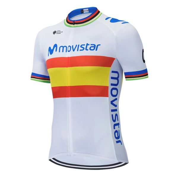 2021 Movistar Tour Team Cycling 19D Gel Pad Bod Shorts MTB Quick Dry Dreshatable Sport Bike Jersey Wear Bicycle Lycra