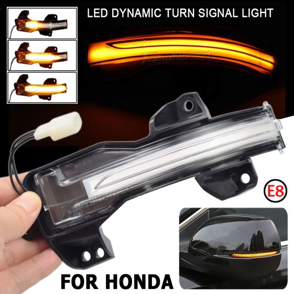 Blinker dinamico per Honda Odyssey City CR-V Fit Jazz Accord Spiror Hybrid XRV Vezel VEZEL SEGNALE LED LED Specchio Lide Luce